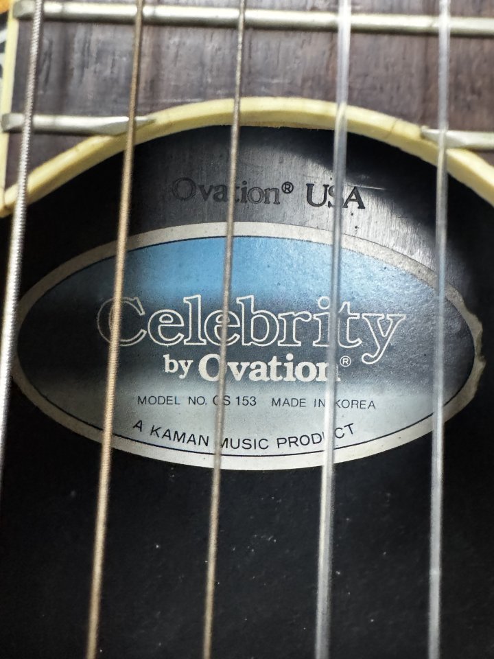 OVATION CELEBRITY CS 153