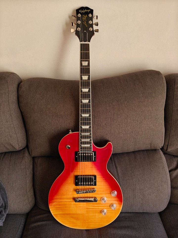 O cambio Epiphone Les Paul standard modern