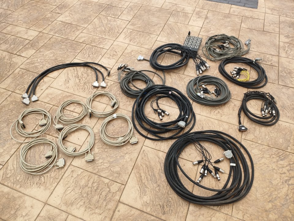 Pack de cables varios (D-sub 25)