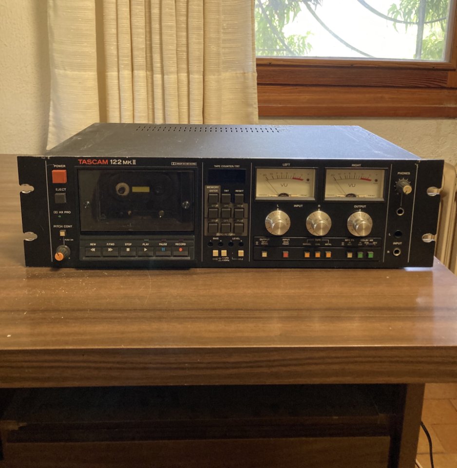 Tascam 122 MkII de segunda mano · Foto 1 de 3 · Madrid · 350 €