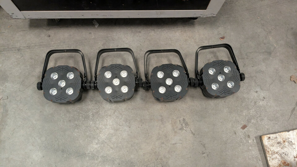 Stairville Tri Flat PAR Profile 5x3W FOCOS LED