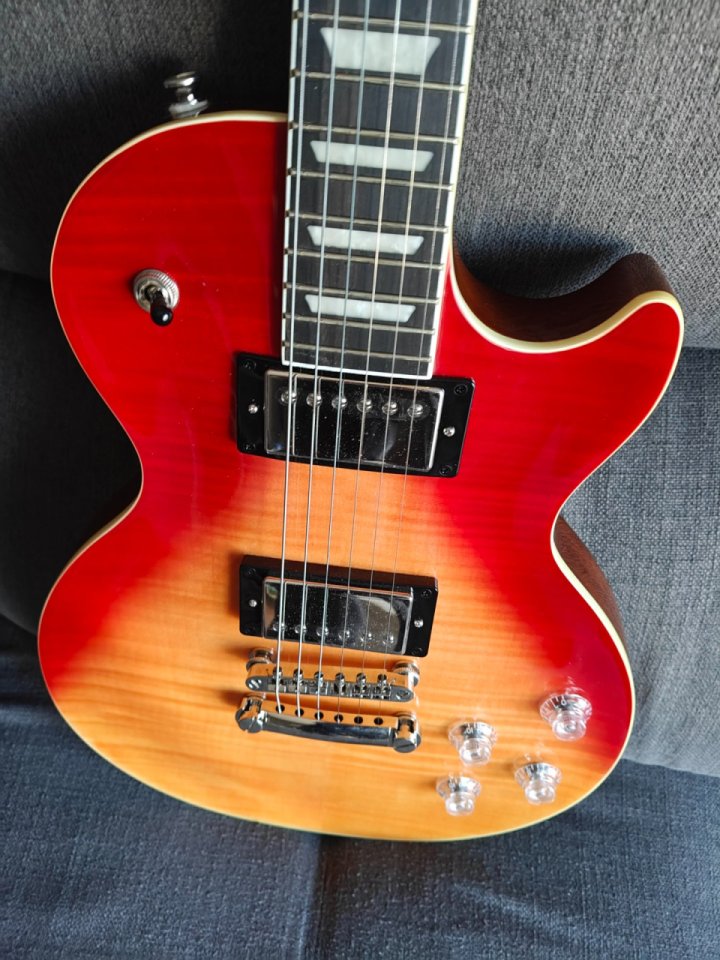 O cambio Epiphone Les Paul standard modern