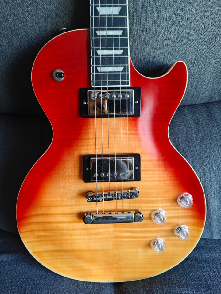 O cambio Epiphone Les Paul standard modern