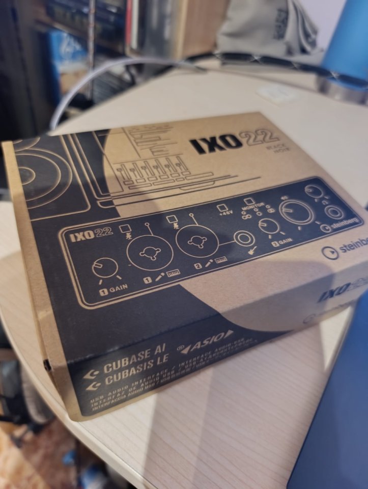 Interface audio Steinberg IXO22. Nueva a estrenar de segunda mano · Foto 1 de 8 · Barcelona · 110 €
