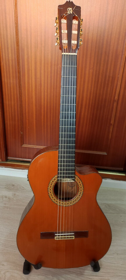 Guitarra clásica Alhambra 5P CW con previo Fishman