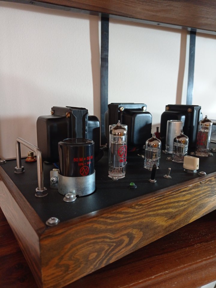 Amplificación HiFi a válvulas