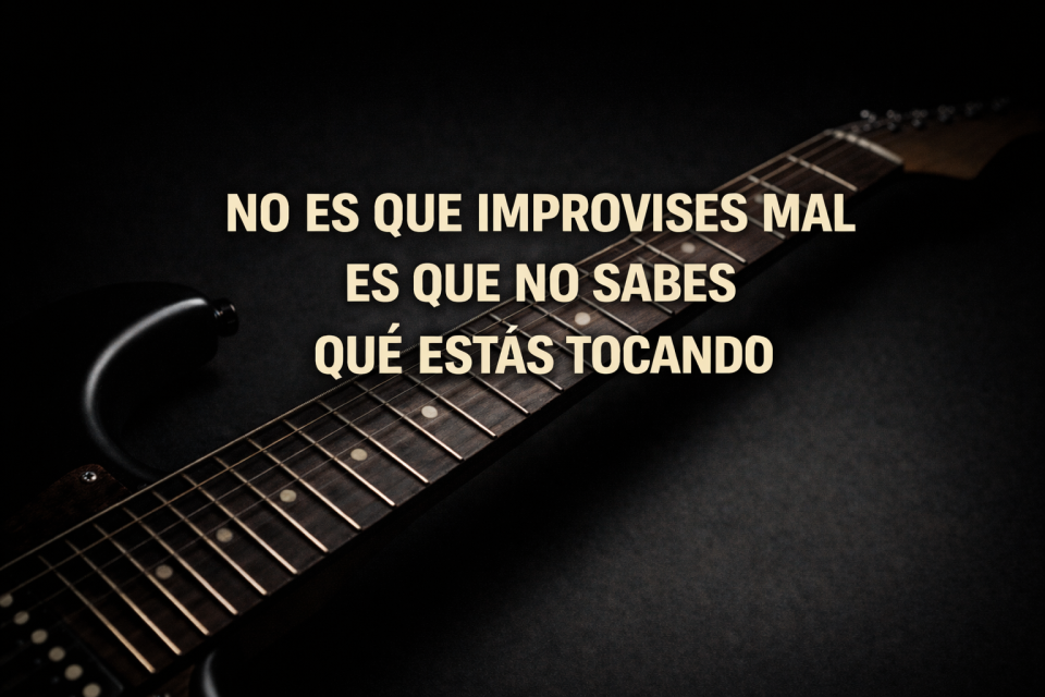 Curso de Improvisación: Improvisas pero, ¿Sabes qué estás tocando?