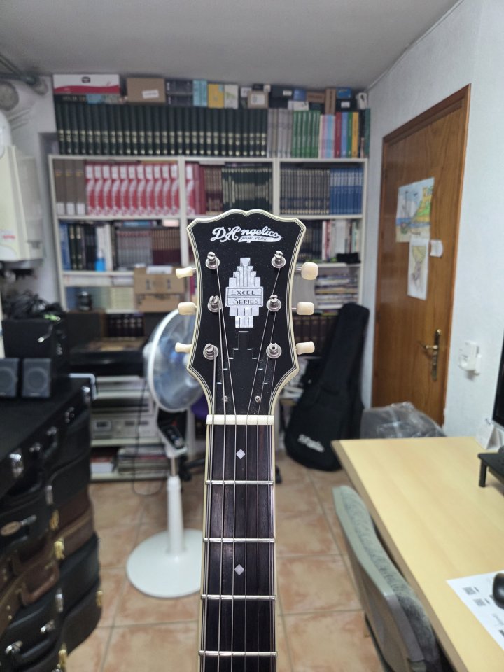 D'Angelico Excel DC Tour Slate Blue (IMPECABLE, como nueva) - Por Gibson SG de segunda mano · Foto 3 de 4 · Barcelona