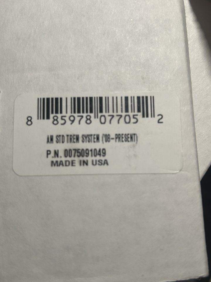 Fender Puente Stratocaster American Standard Tremolo  ('08-Present)