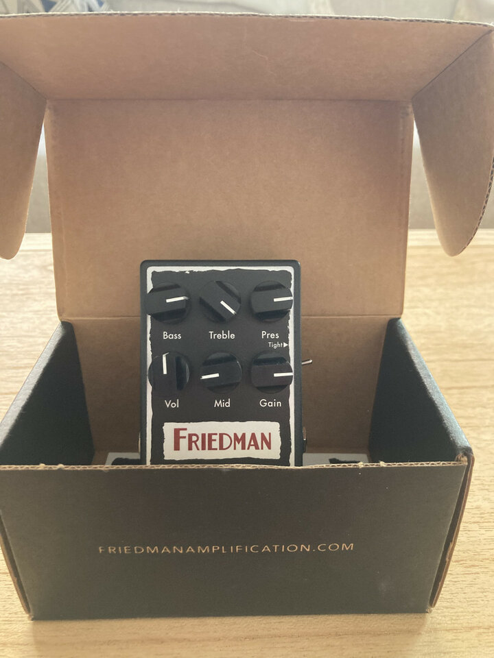 Friedman pedal Dirty Shirley