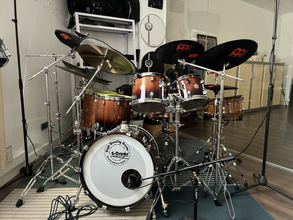 Batería acustica completa profesional