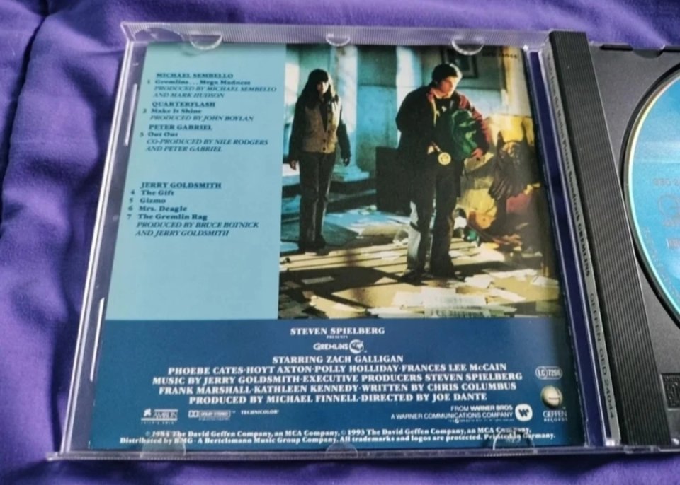 Gremlins CD Soundtrack bso de segunda mano · Foto 2 de 7 · Navarra · 20 €
