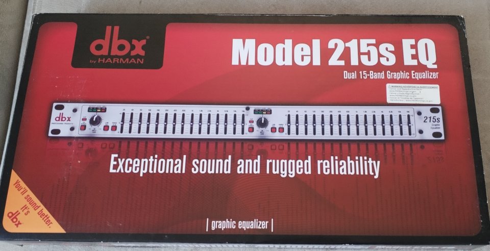 Dbx 215s EQ
