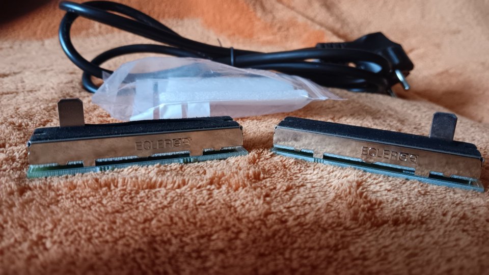 Ecler Hak 360 con Eternal Crossfader instalado + accesorios