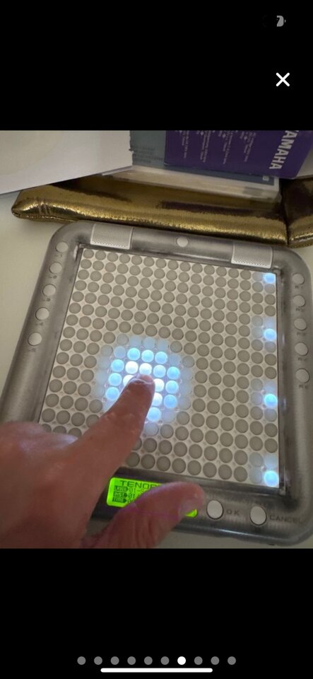 Yamaha Tenori On ,sintetizador ,sampler-secuenciador