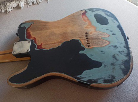 Cuerpo y piezas sacados de una Fender Telecaster Joe Strummer de segunda mano · Foto 2 de 4 · Valencia · 300 €