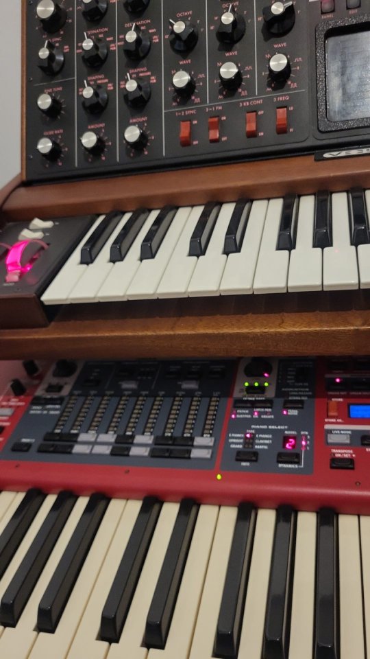 Minimoog Voyager con Flight Case da Thomann de segunda mano · Foto 2 de 3 · Barcelona · 2400 €