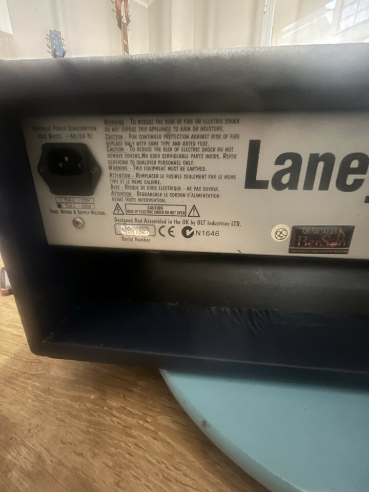 LANEY TFX3 cabezal custom