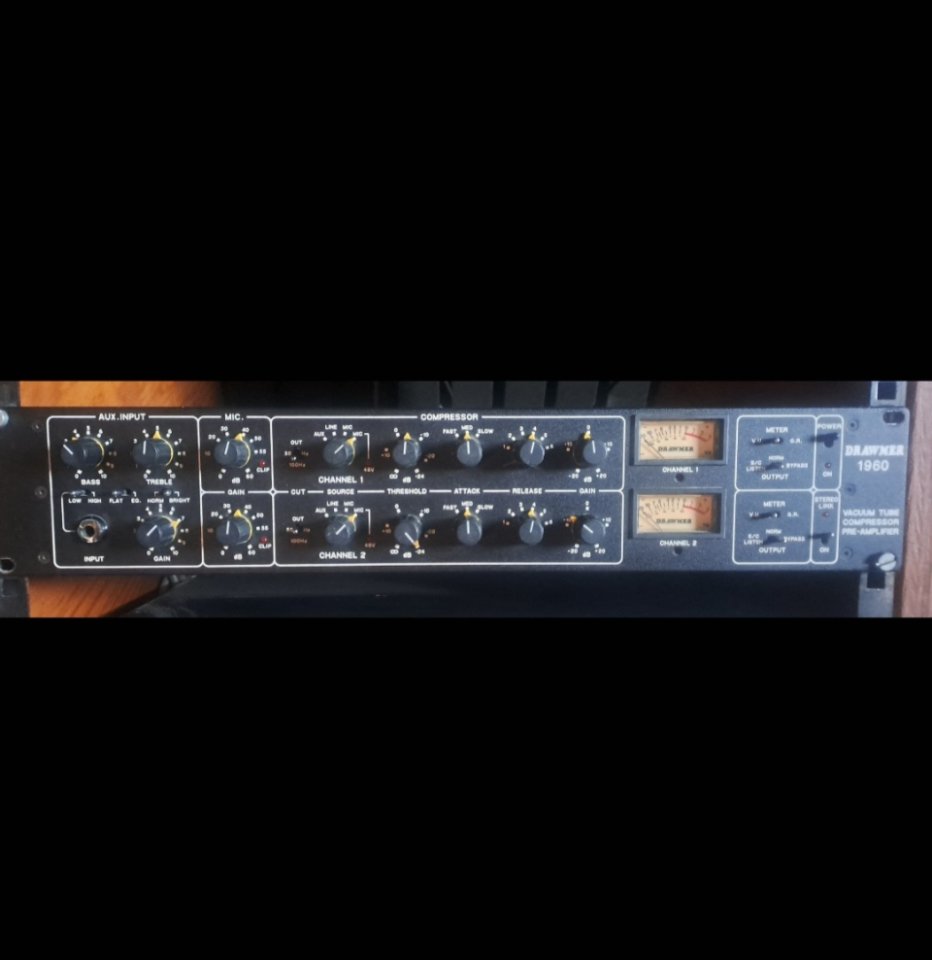 Drawmer 1960 Vacuum tube compresor - Pre amp de segunda mano · Foto 1 de 2 · Alicante · 2400 €