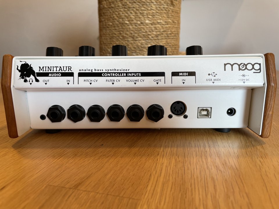 Moog Minitaur Blanco (edición limitada)
