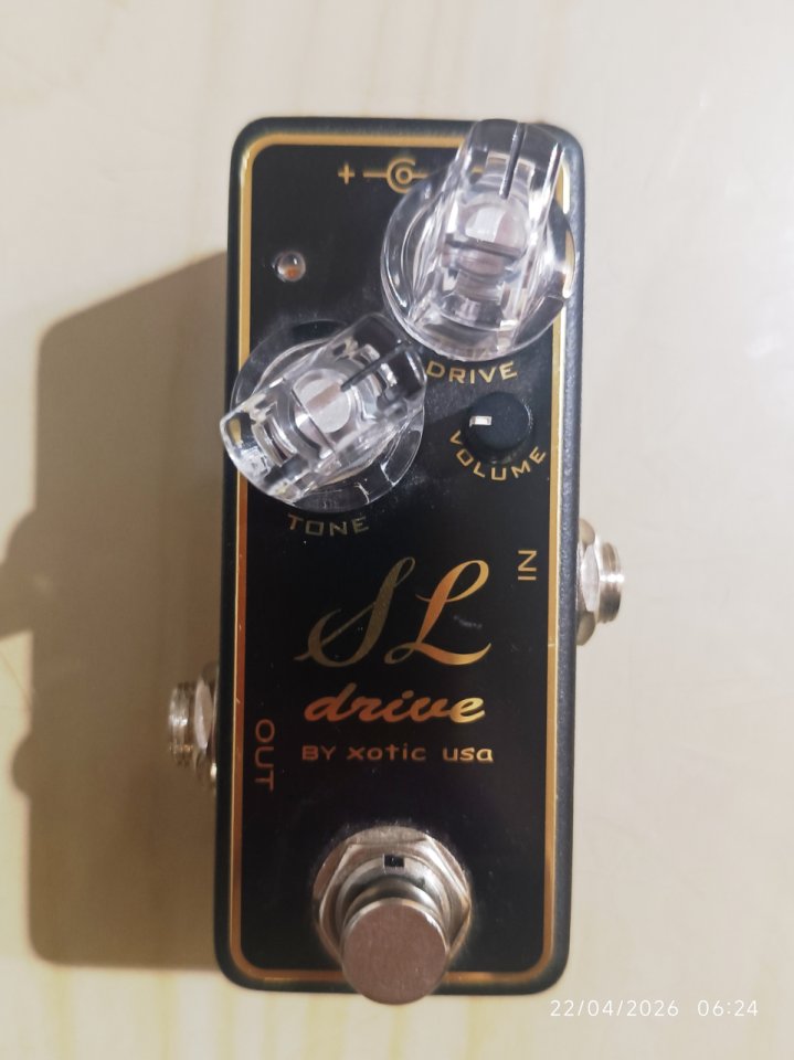 Xotic SL Drive overdrive/distorsion de segunda mano · Madrid · 120 €