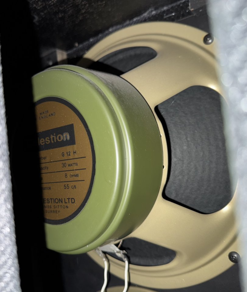 Pantalla Fender Bassbreaker 2x12 con Celestion G12H 55