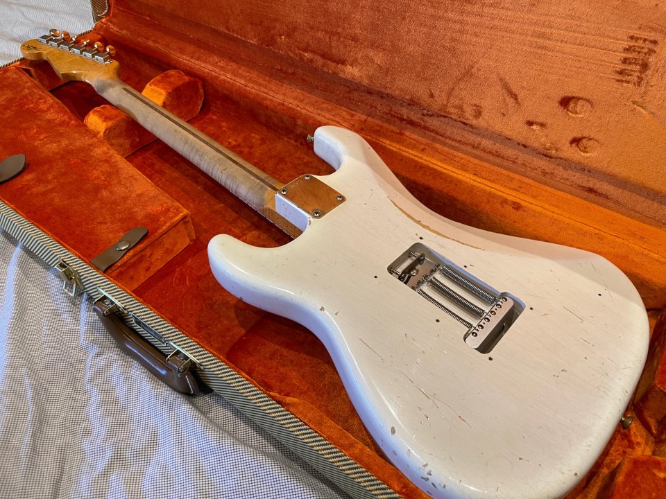Fender Stratocaster Custom Shop ’57 Relic Blonde – 2,9 kg
