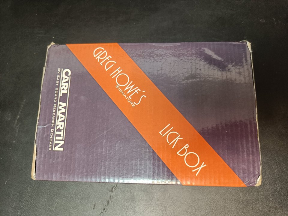 Pedal Carl Martin Lick Box Greg Howe signature de segunda mano · Foto 6 de 7 · Zaragoza · 169 €