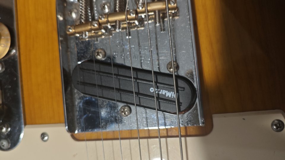 O vendo Dimarzio chopper telecaster
