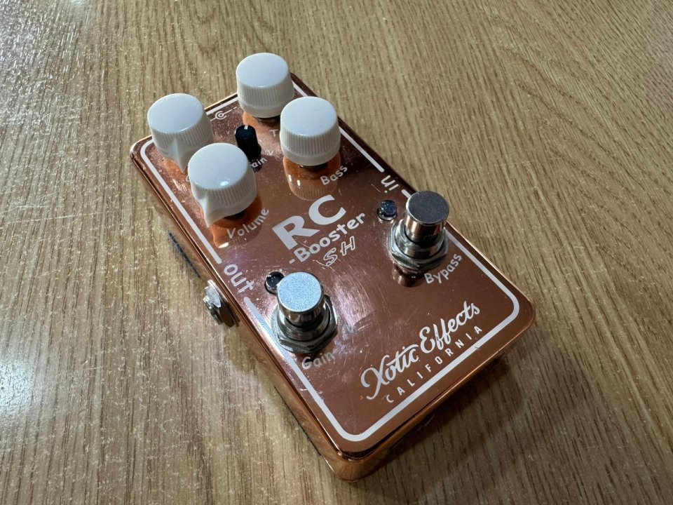 Pedal Xotic RC Booster SH (Scott Henderson Ed. Lmtd.)
