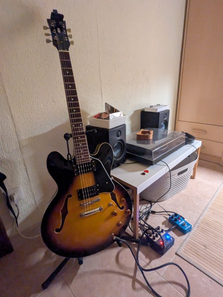 Tokai UES73 + SD PAF 59 Vintage Blues + Kluson
