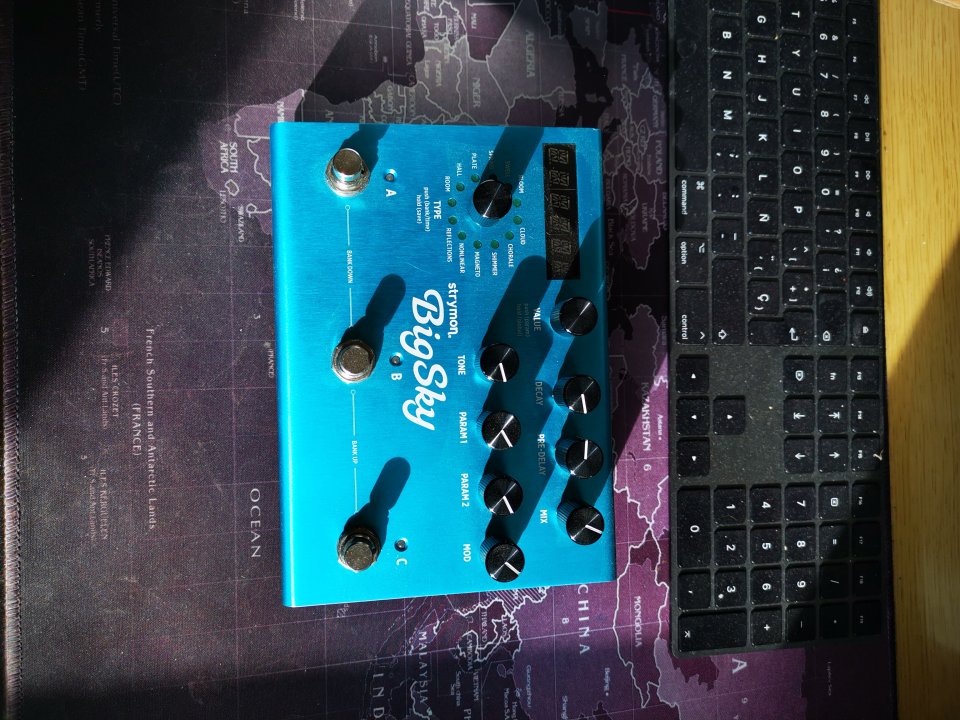 Strymon Big Sky Pedal Reverb. Ultimo precio.