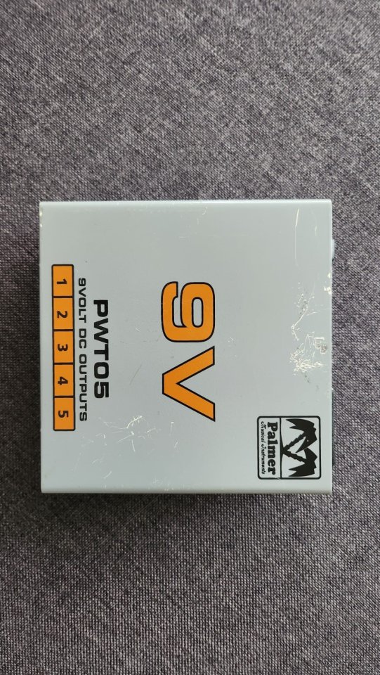 Palmer PWT05 fuente de alimentación de pedales