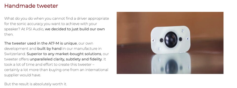 PSI Audio A17-M Pure White