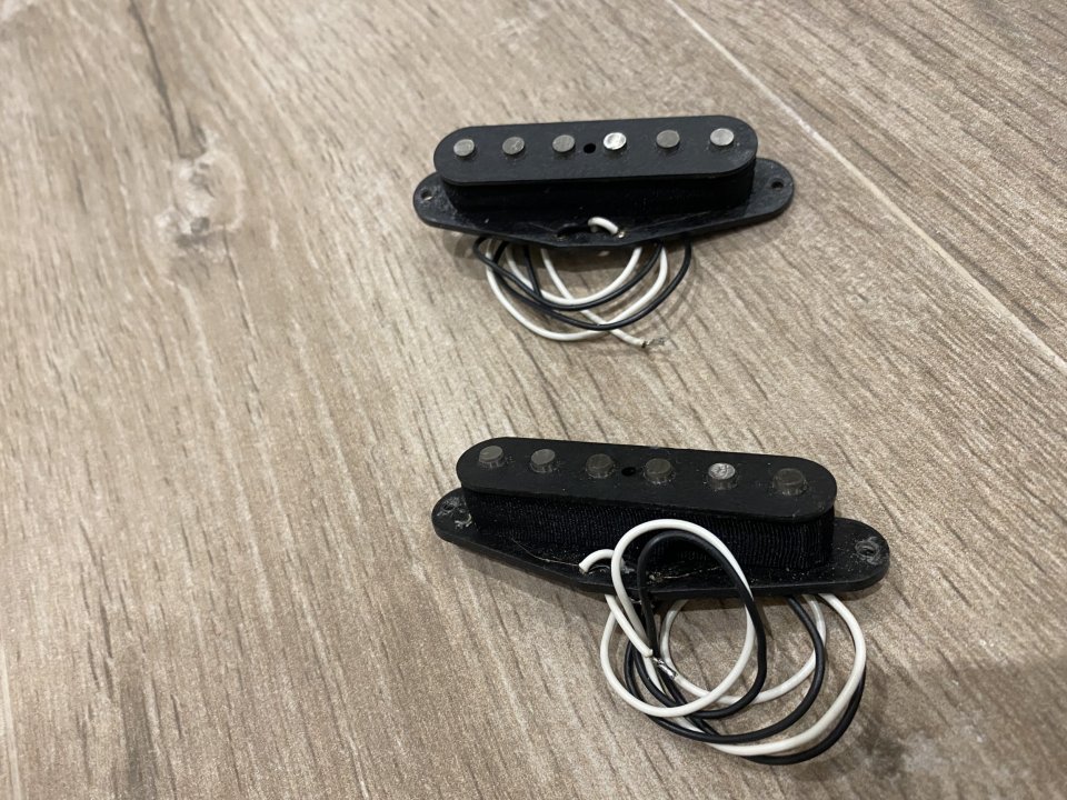 2 Seymour Duncan ssl 6 custom por vox mv clean o single coil más clásica