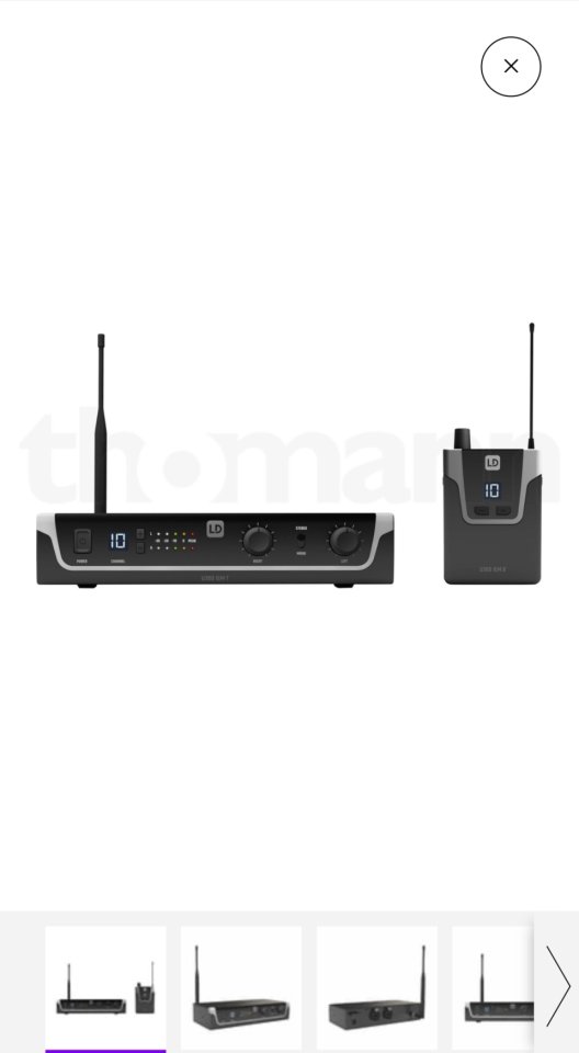 LD Systems U308 IEM de segunda mano · Sevilla · 800 €