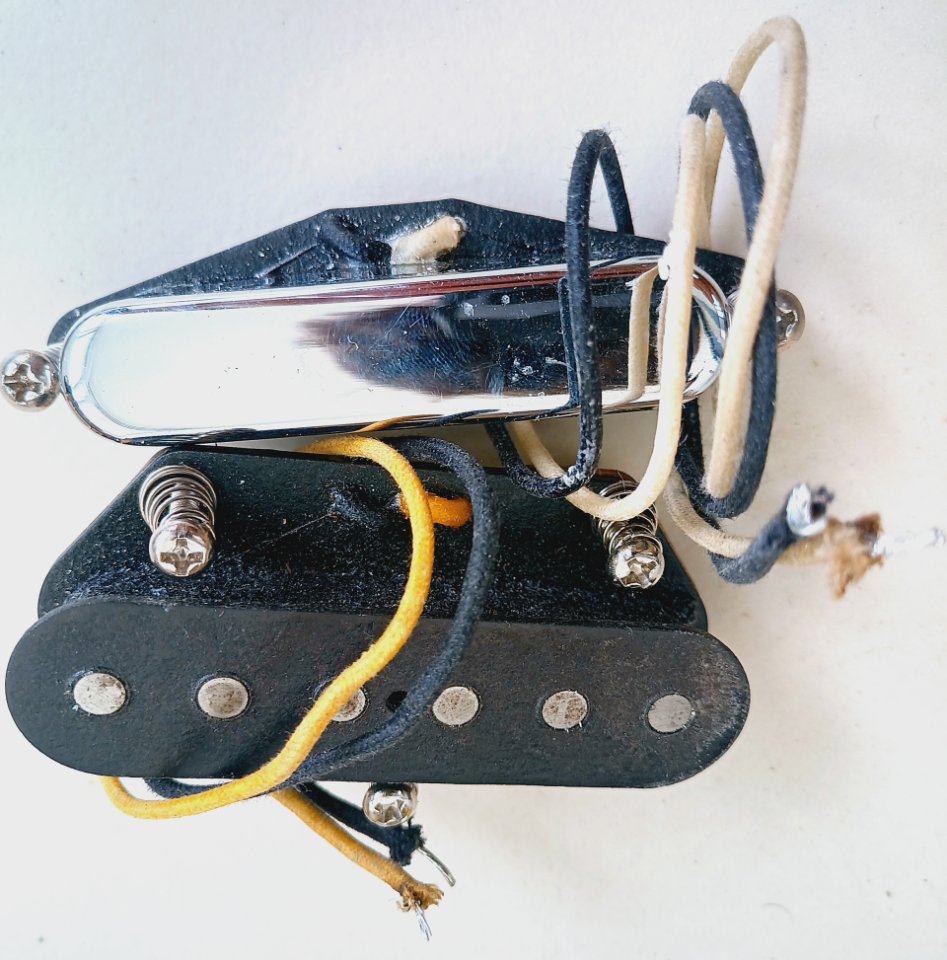 SET PASTILLAS TELECASTER Seymour Duncan STL-1B Broadcaster Set Nickel de segunda mano · Foto 1 de 2 · Madrid · 125 €