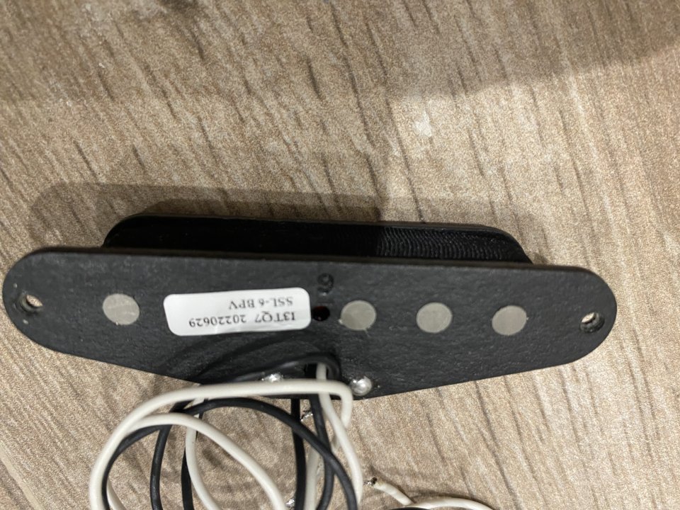 2 Seymour Duncan ssl 6 custom por vox mv clean o single coil más clásica