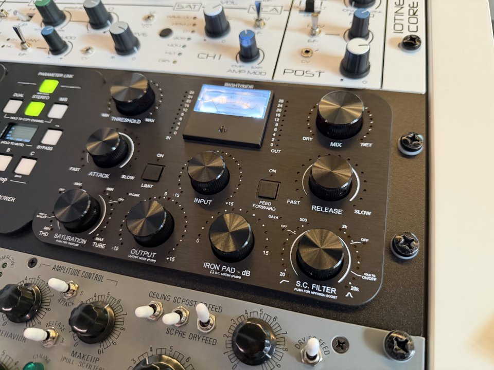 WesAudio ngTubeComp. Compresor vari-mu a válvulas + recall digital, mint. de segunda mano · Foto 4 de 5 · Araba · 4300 €