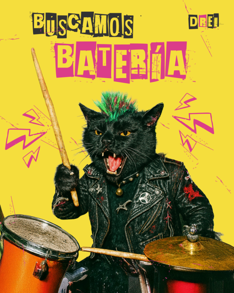 Se busca batería para grupo de rock.