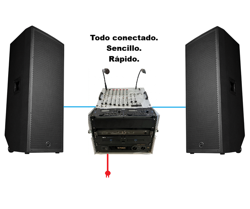 Equipo de Sonido Completo, Portátil y Potente para DJ, Discoteca móvil,... de segunda mano · Foto 2 de 10 · Cantabria · 3220 €