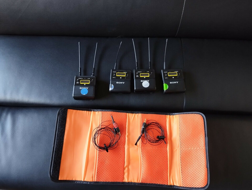 Set Sony UWP D21 + Sennheiser MKE 1