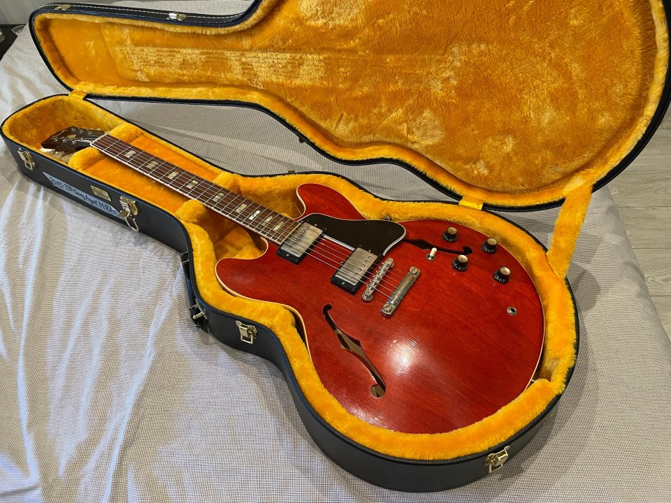 Gibson ES-335 1963 Murphy Lab M2M Cherry Authentic Aged