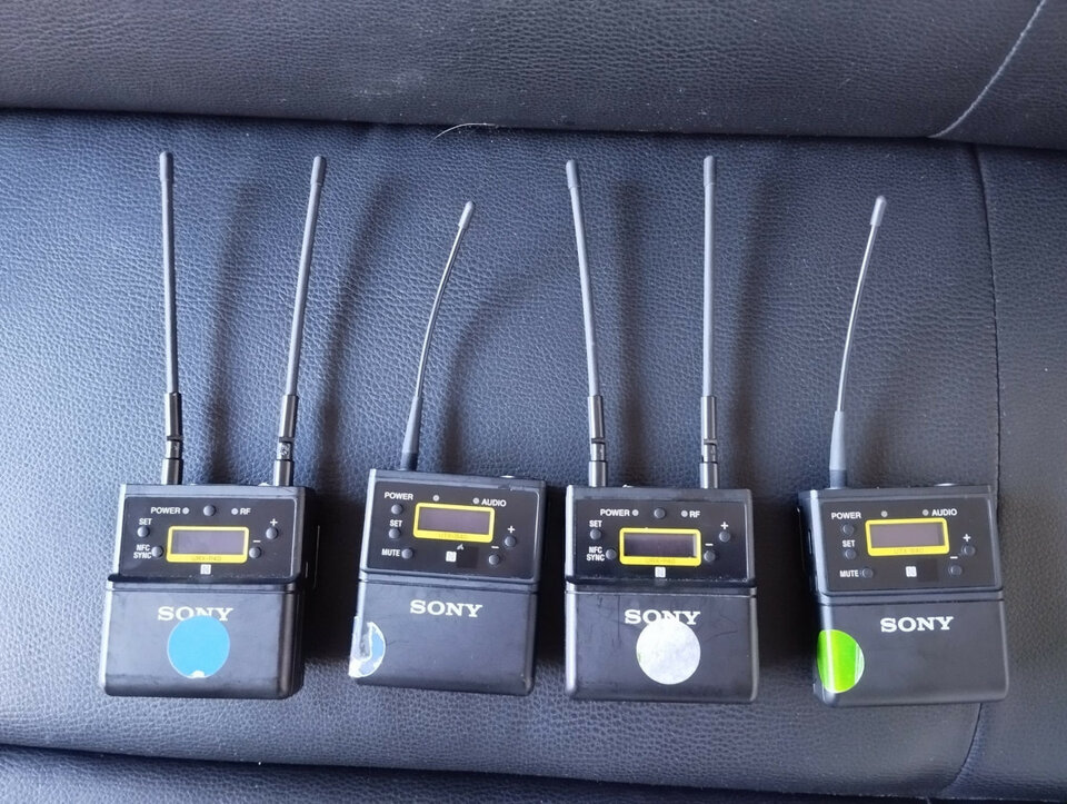 Set Sony UWP D21 + Sennheiser MKE 1
