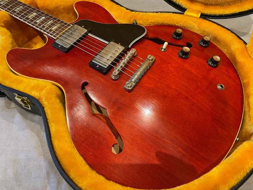 Gibson ES-335 1963 Murphy Lab M2M Cherry Authentic Aged