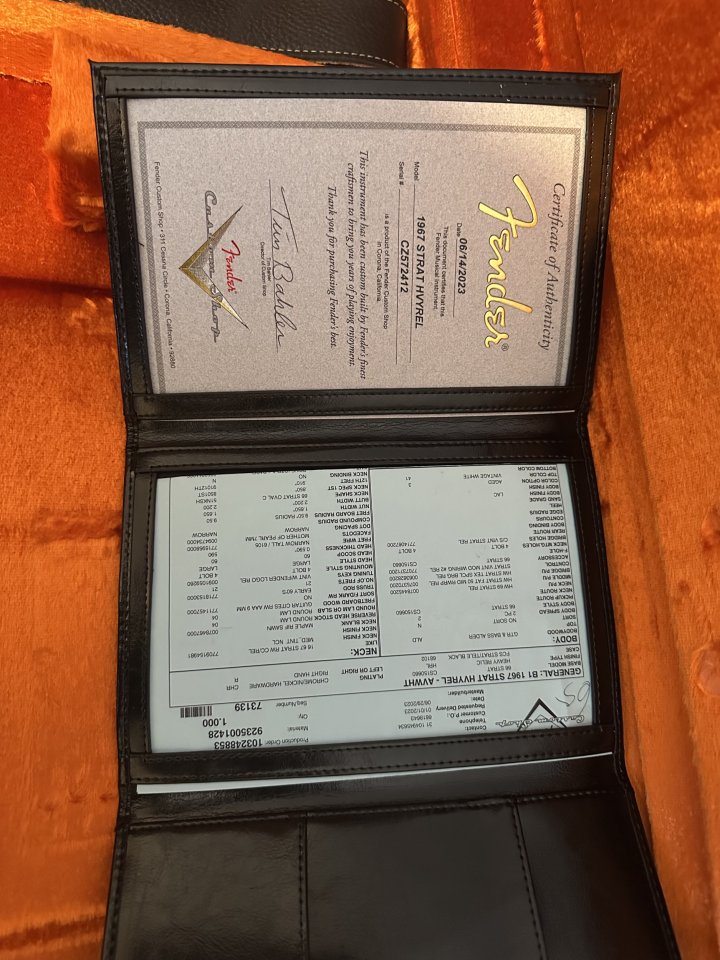 Fender, Custom, 1967,aged Heavy Rellik