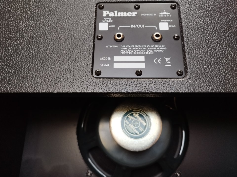 Palmer 112 Jensen Alnico Vintage P12N 8Ohm
