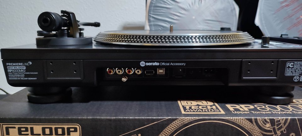 2 reloop rp 8000mk2 nuevos