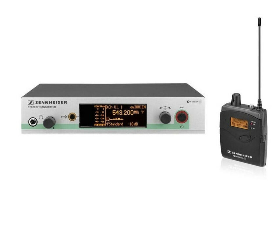 Varios Sennheiser ew300 G3 IEM in ear ew 300