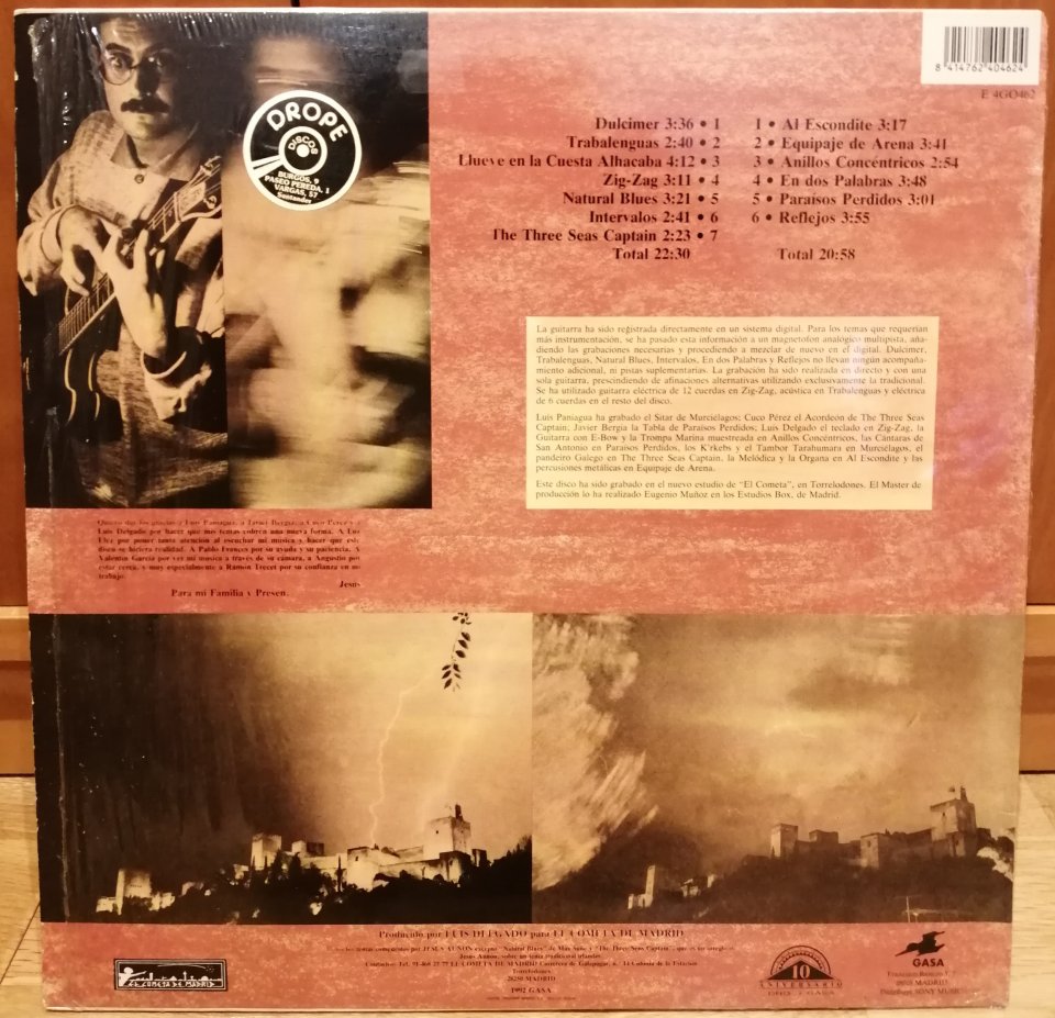 Jesús Auñón: "13 cuerdas". Disco vinilo colección ¡¡¡RE-REBAJADO!!!